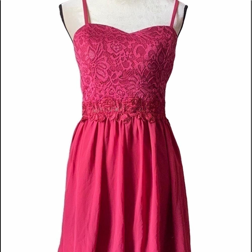 NWT-MACYS-BCX DRESS-WINE COLOR-SIZE 15